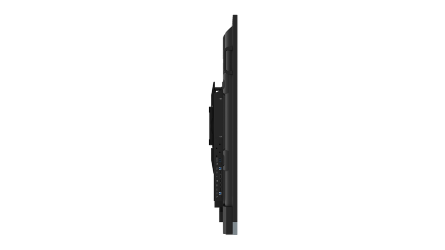 myBoard TITAN 86″ – panel złączy (HDMI, USB, DisplayPort i inne porty)